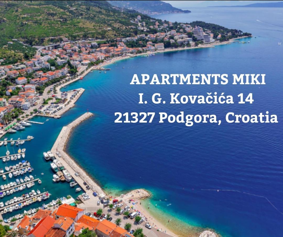 Apartmani Matko i Ana Podgora Esterno foto